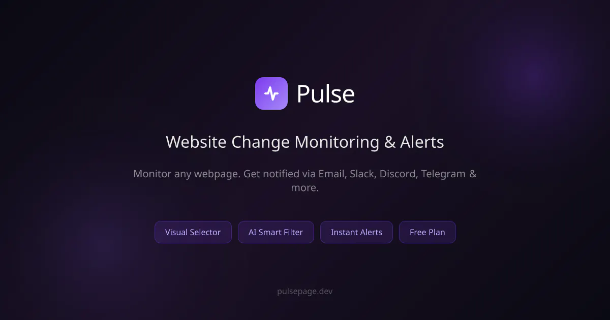 Pulse のプロダクトバナー