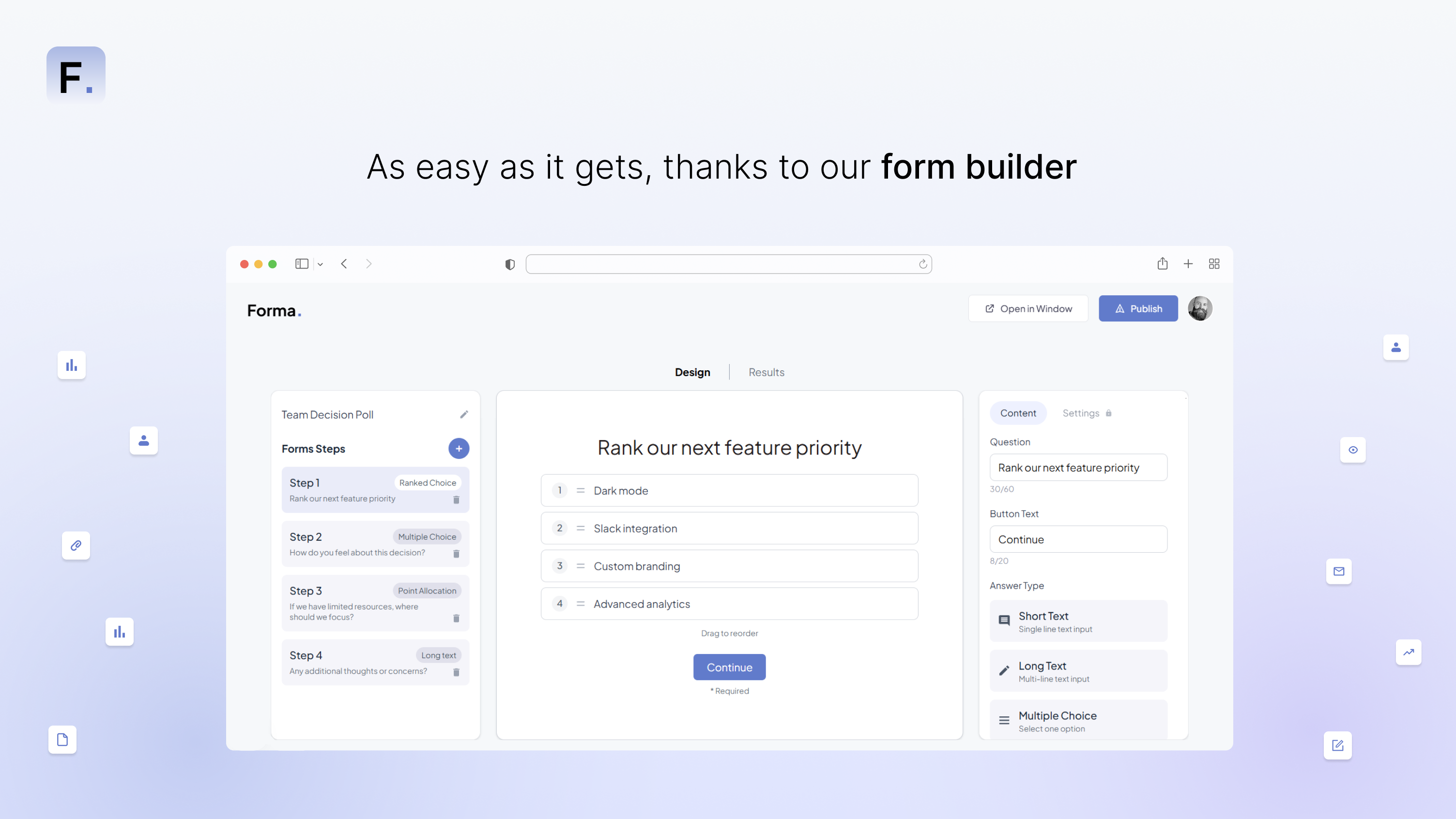 Forma - Screenshot 3 showing product features and functionality