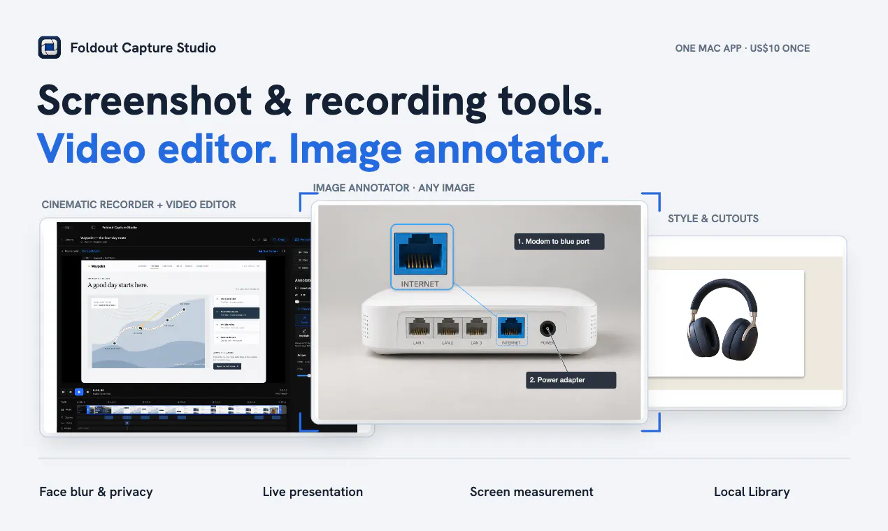 Foldout Capture Studio gallery image