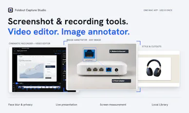 Foldout Capture Studio gallery image