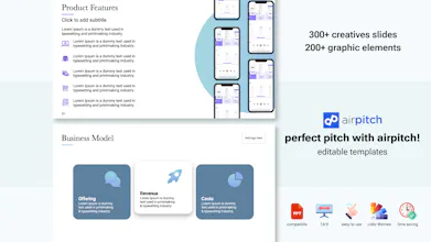 Ultimate E-Commerce Pitch Deck Template gallery image