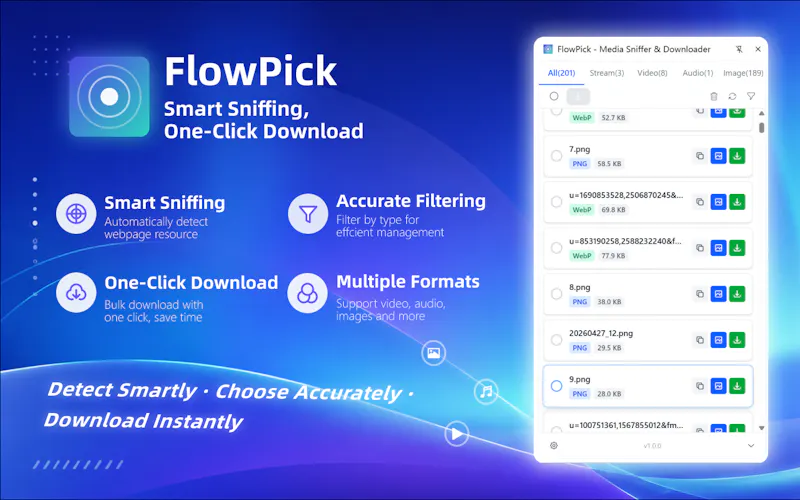FlowPick screenshot 1