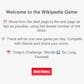 The Wikipedia Game
