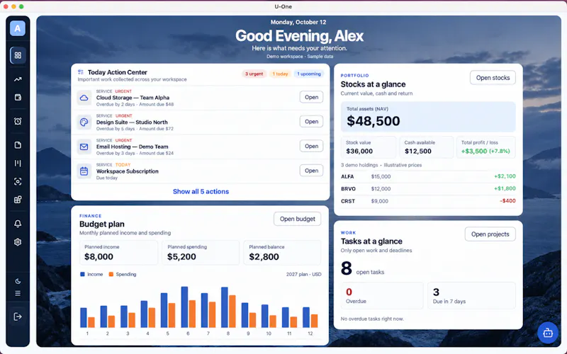 U-One screenshot 2