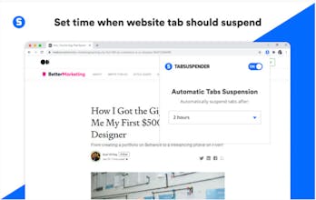 Simple Tab Suspender gallery image