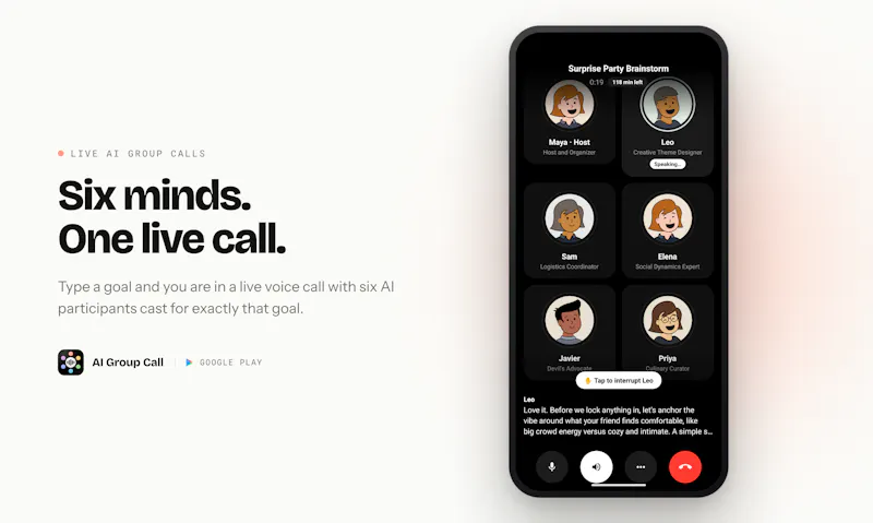 AI Group Call screenshot 2