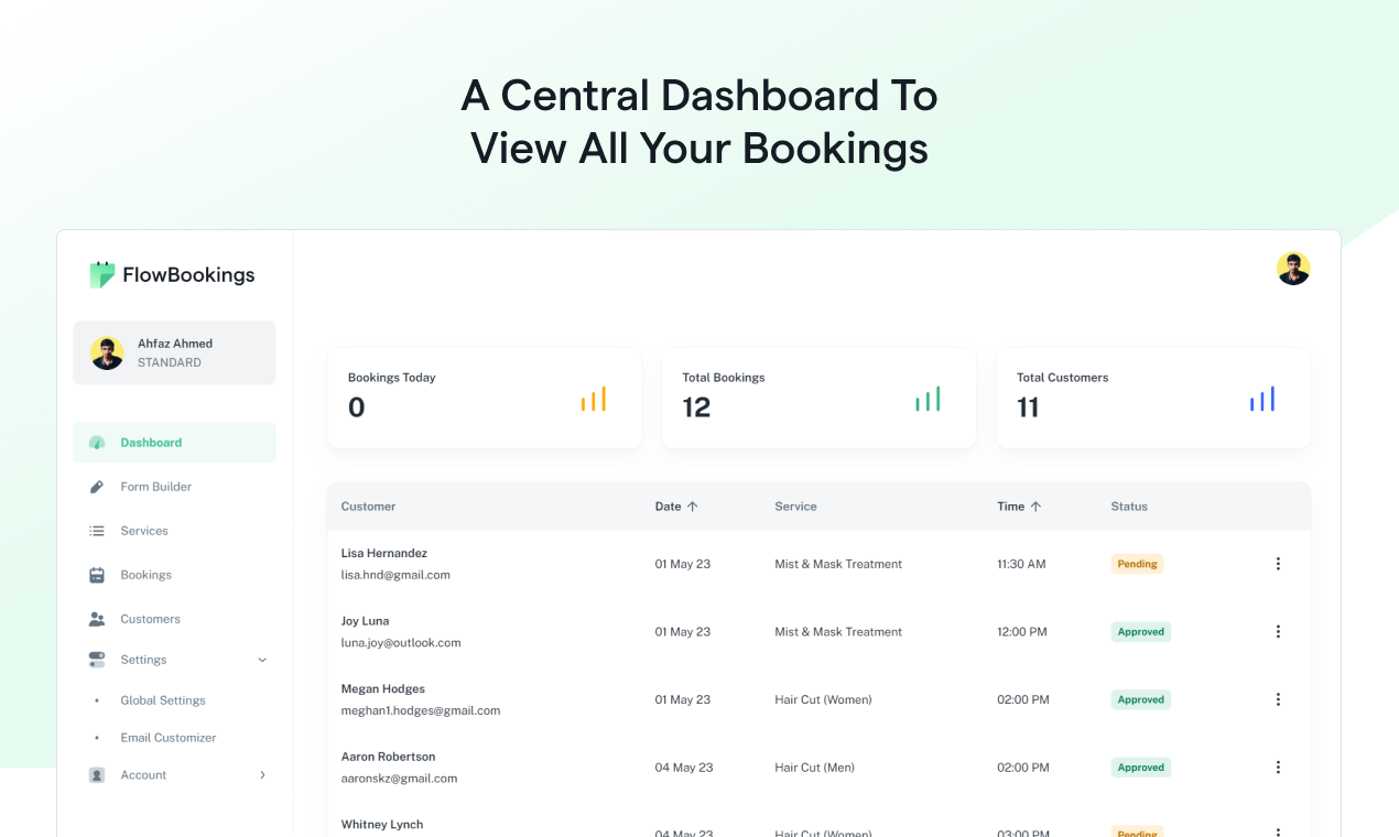 Flowbookings - Sammeln Sie mit nativen Formularen Buchungen im Webflow Medien 4