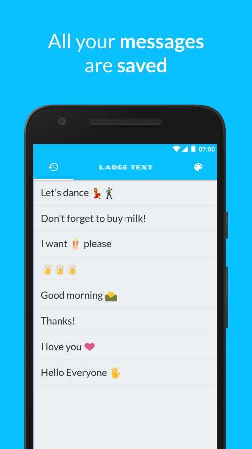 Large Text for Android gallery image