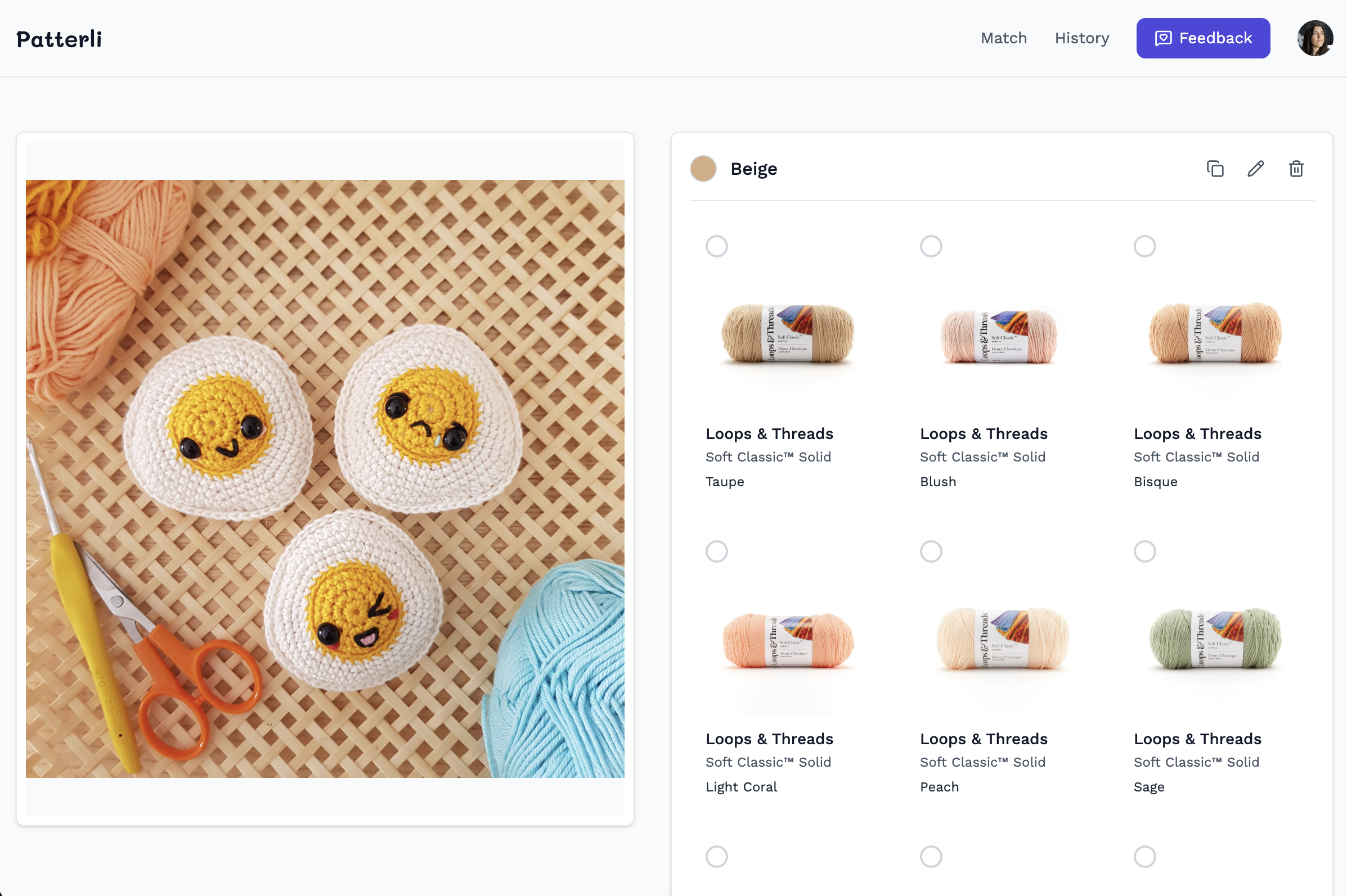 Patterli - Screenshot 3 showing product features and functionality