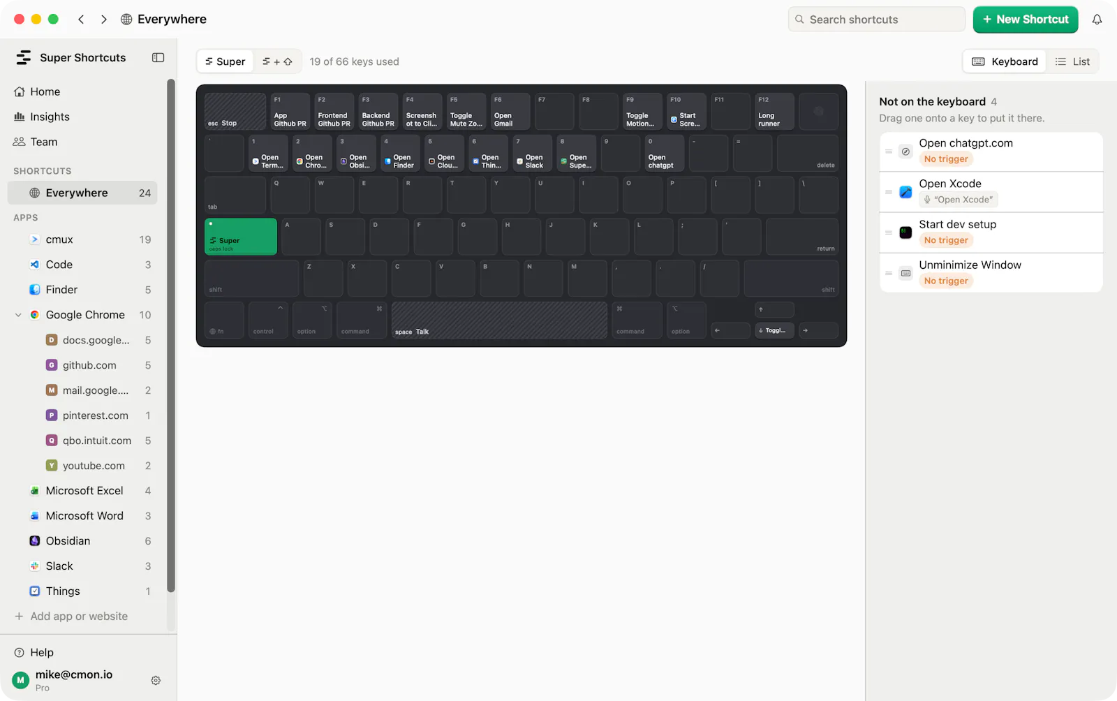 Super Shortcuts screenshot 3