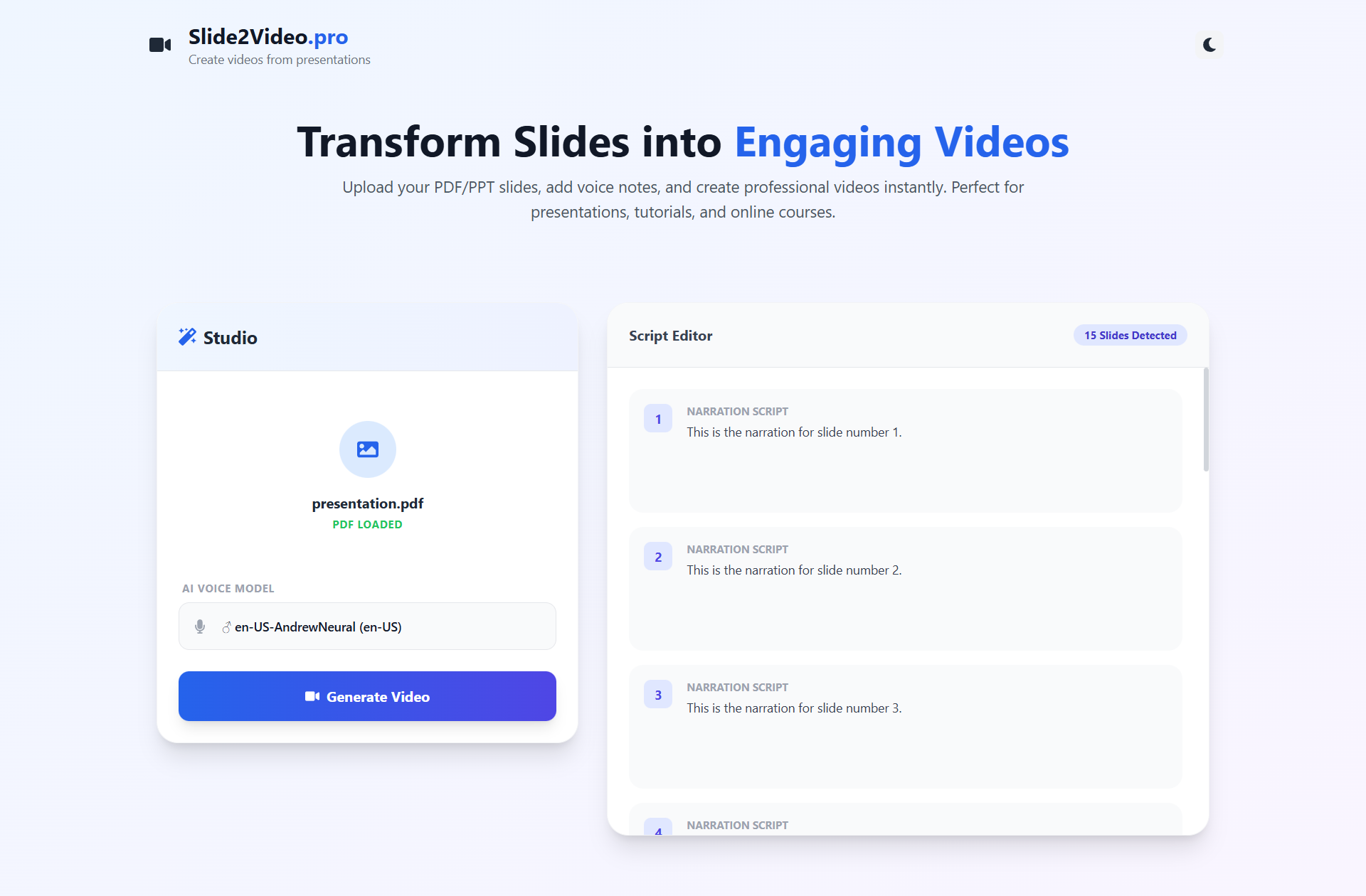 Slide2Video gallery image