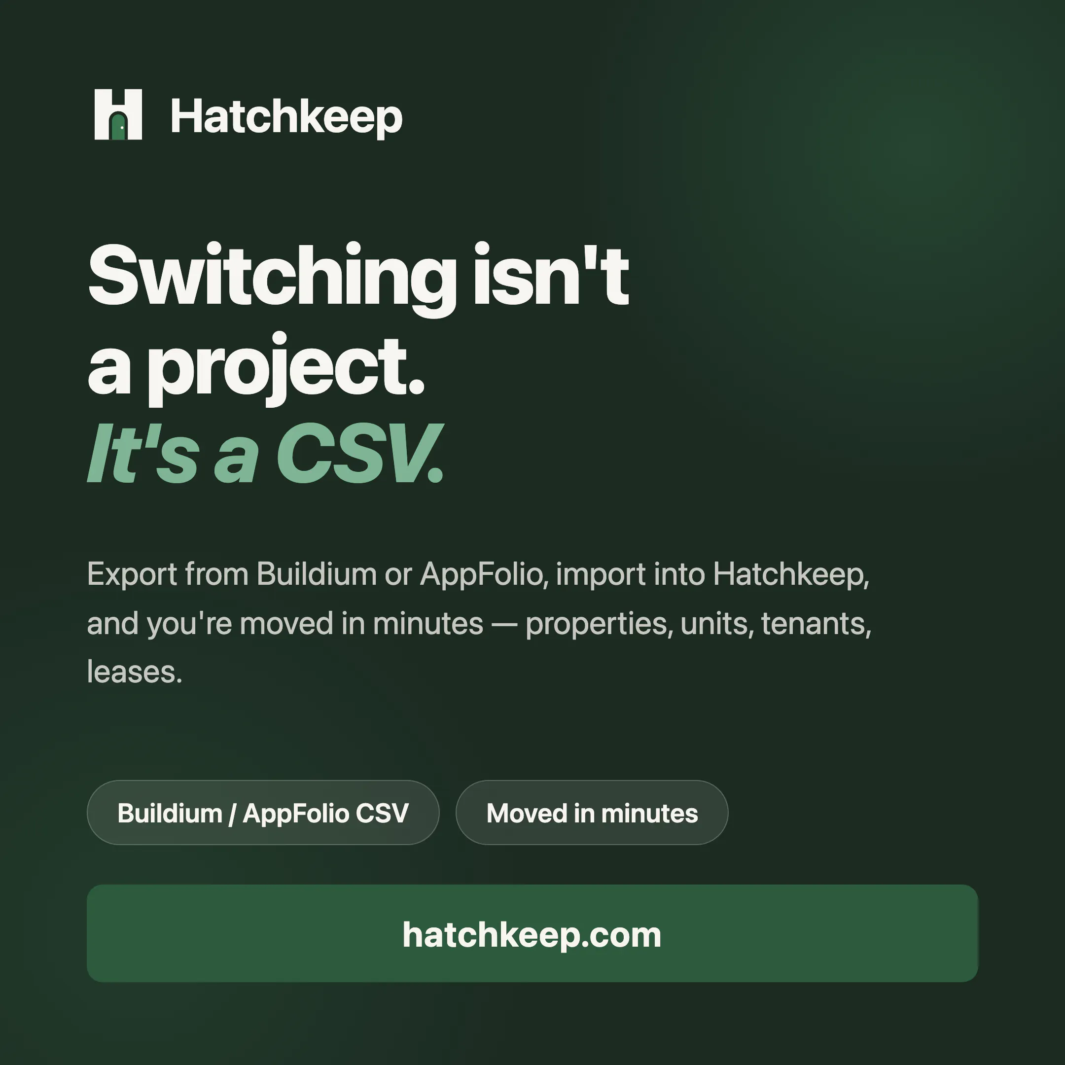 Hatchkeep — Free Property Management  gallery image