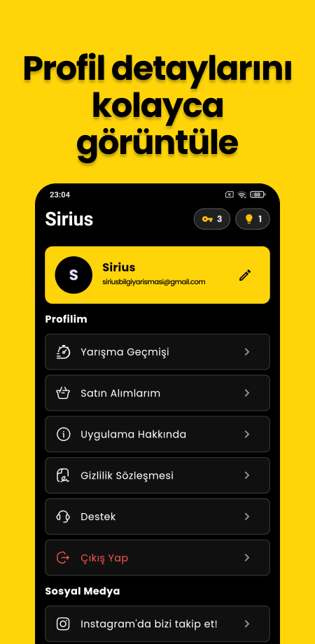 Sirius Bilgi Yarışması gallery image