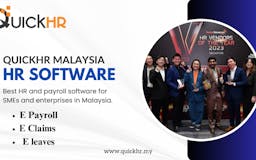 QuickHR HR Software Malaysia - HRMS  media 1