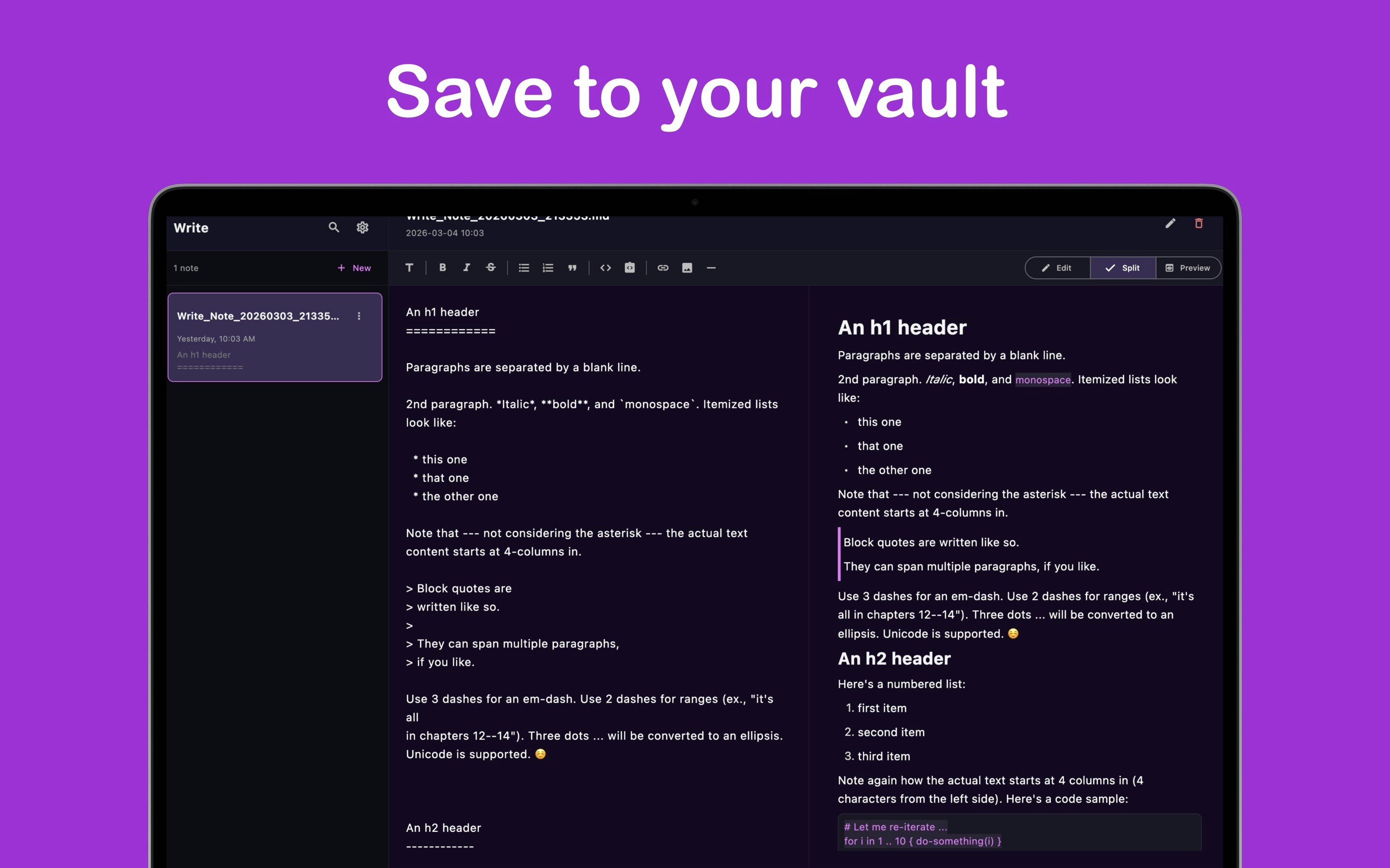 WriteTray gallery image