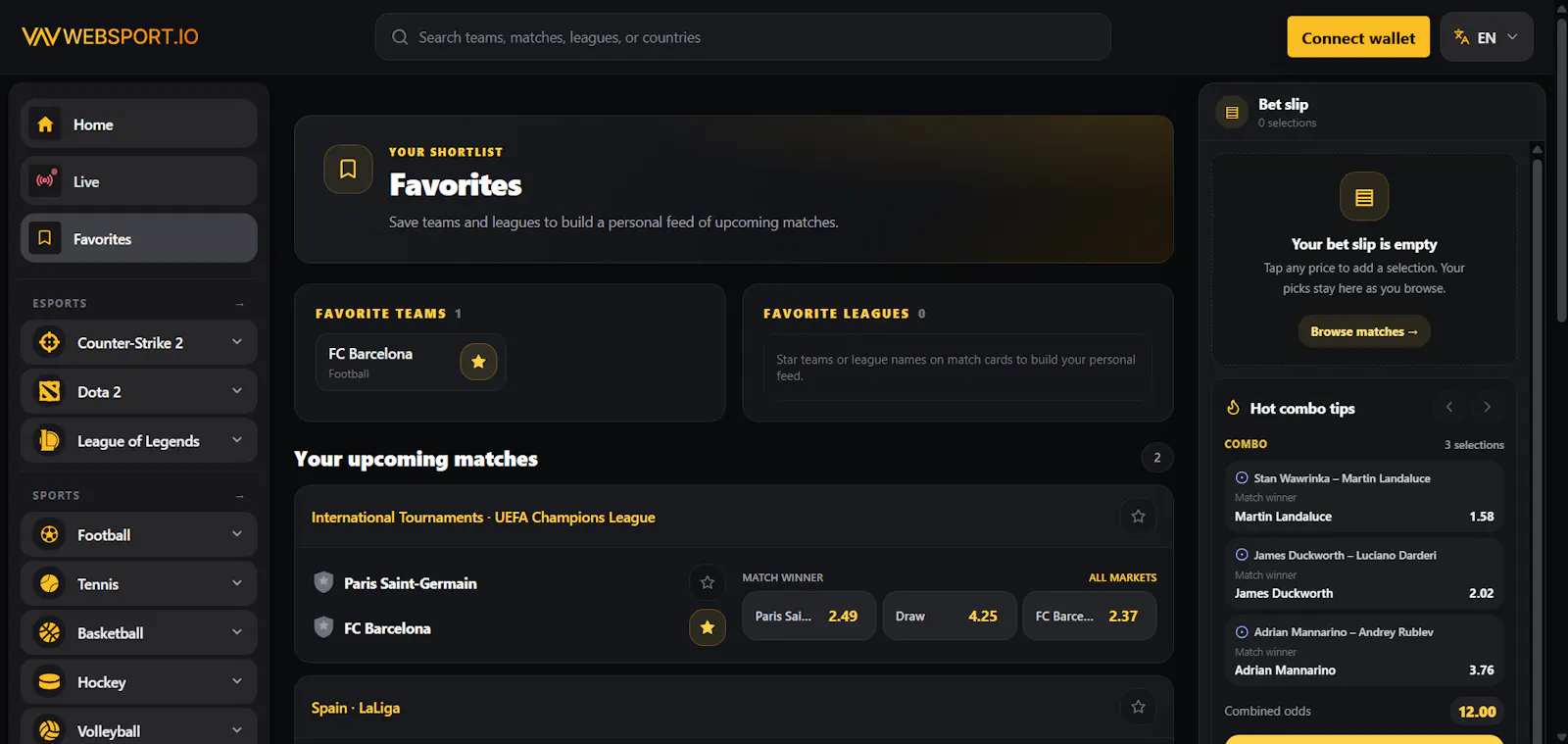 WebSport screenshot 4
