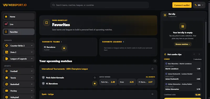 WebSport screenshot 4