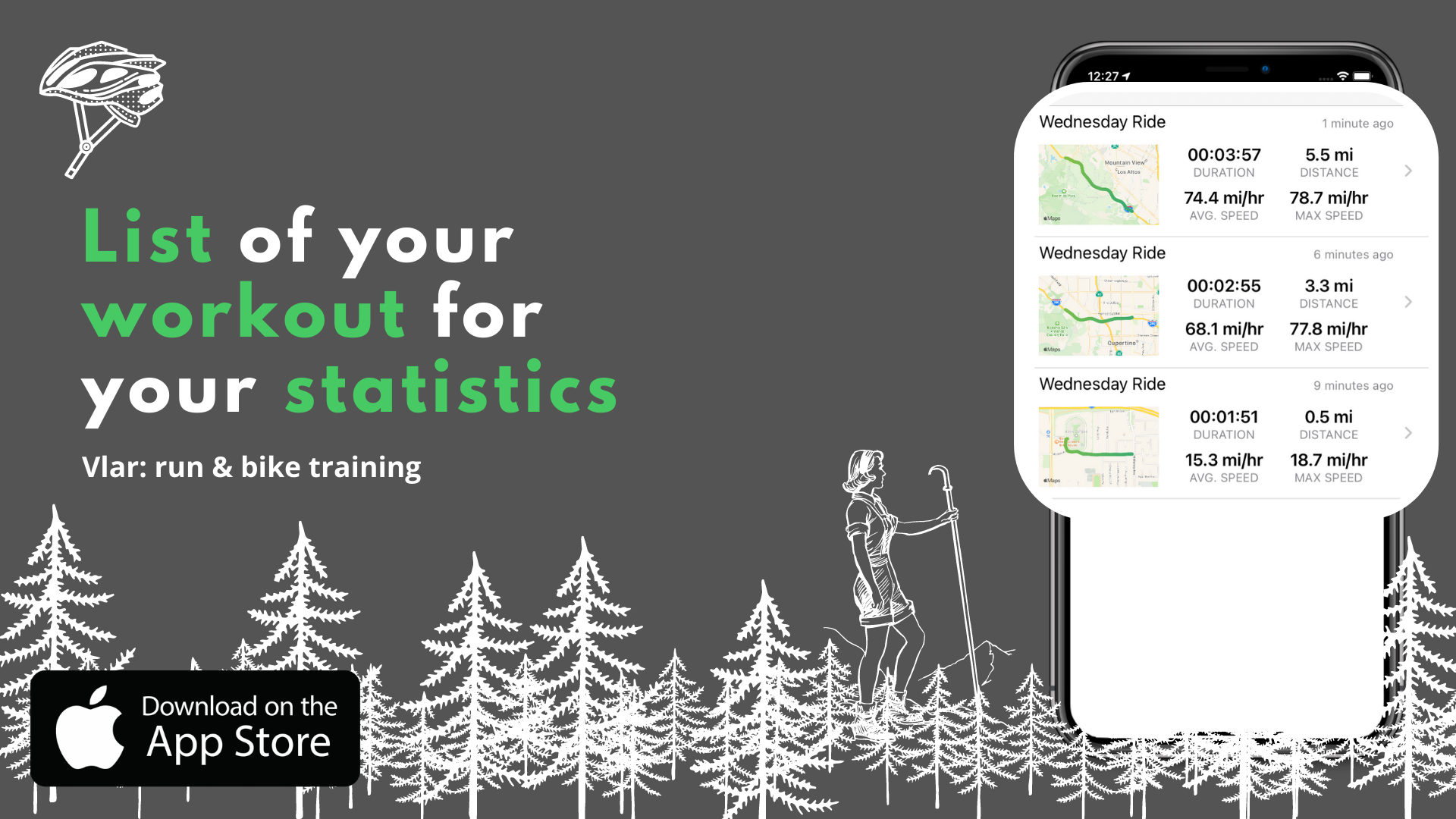 Vlar: Bike Ride Tracker gallery image