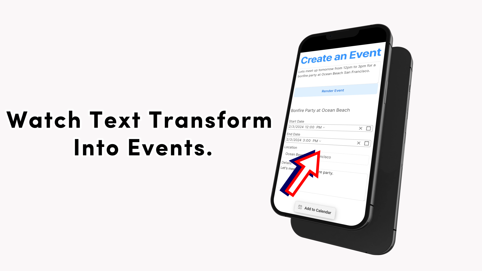TextToEvent - Transforms your textual plans into dynamic calendar events. media 2