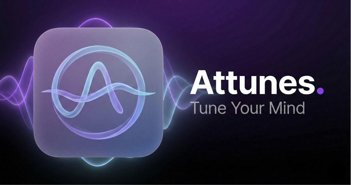 Attunes. Tune Your Mind - Main product screenshot demonstrating key features and user interface