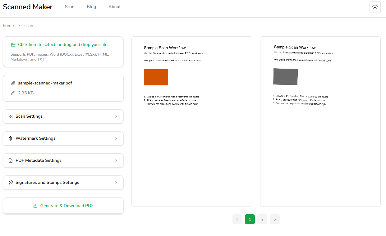 Scanned Maker gallery image
