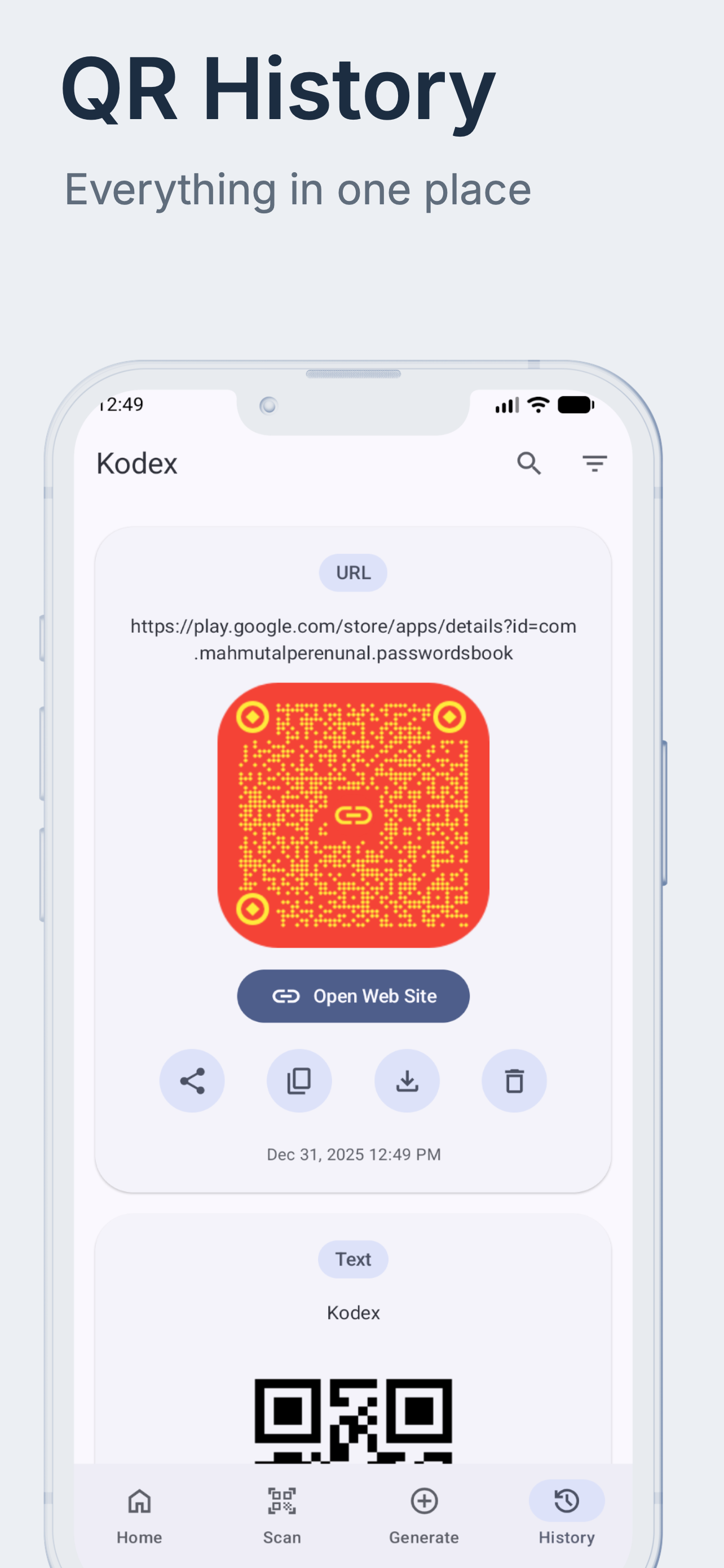 Kodex - Customizable QR Tool gallery image