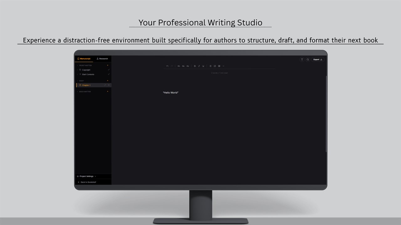 BookForge: Book Writing Studio gallery image