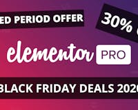 Elementor Black Friday Deals 2020 media 1