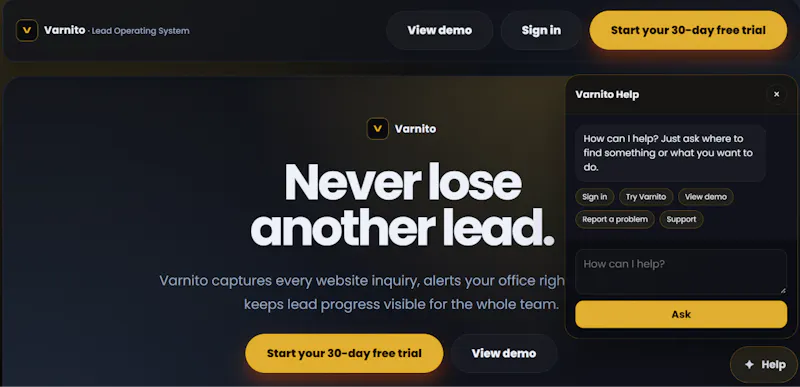 Varnito screenshot 1