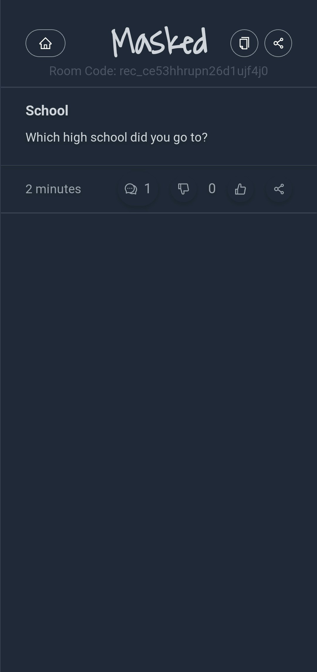 Media Bertopeng - Perkongsian tanpa nama dengan upvoting dan downvoting 6