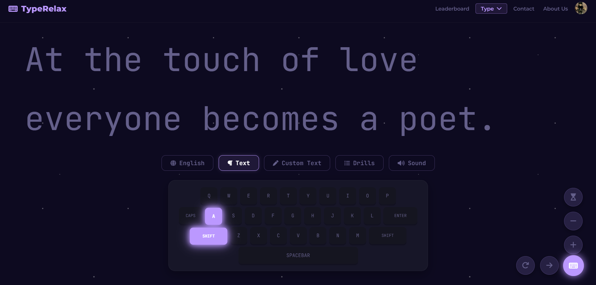 TypeRelax gallery image