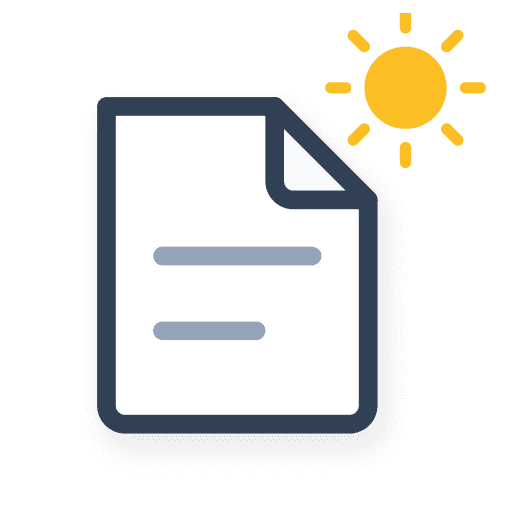 Paper Light - Product Hunt launch logo and brand identity