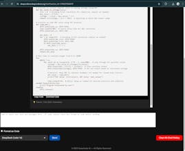 DeepCoder Ai Chat UI gallery image