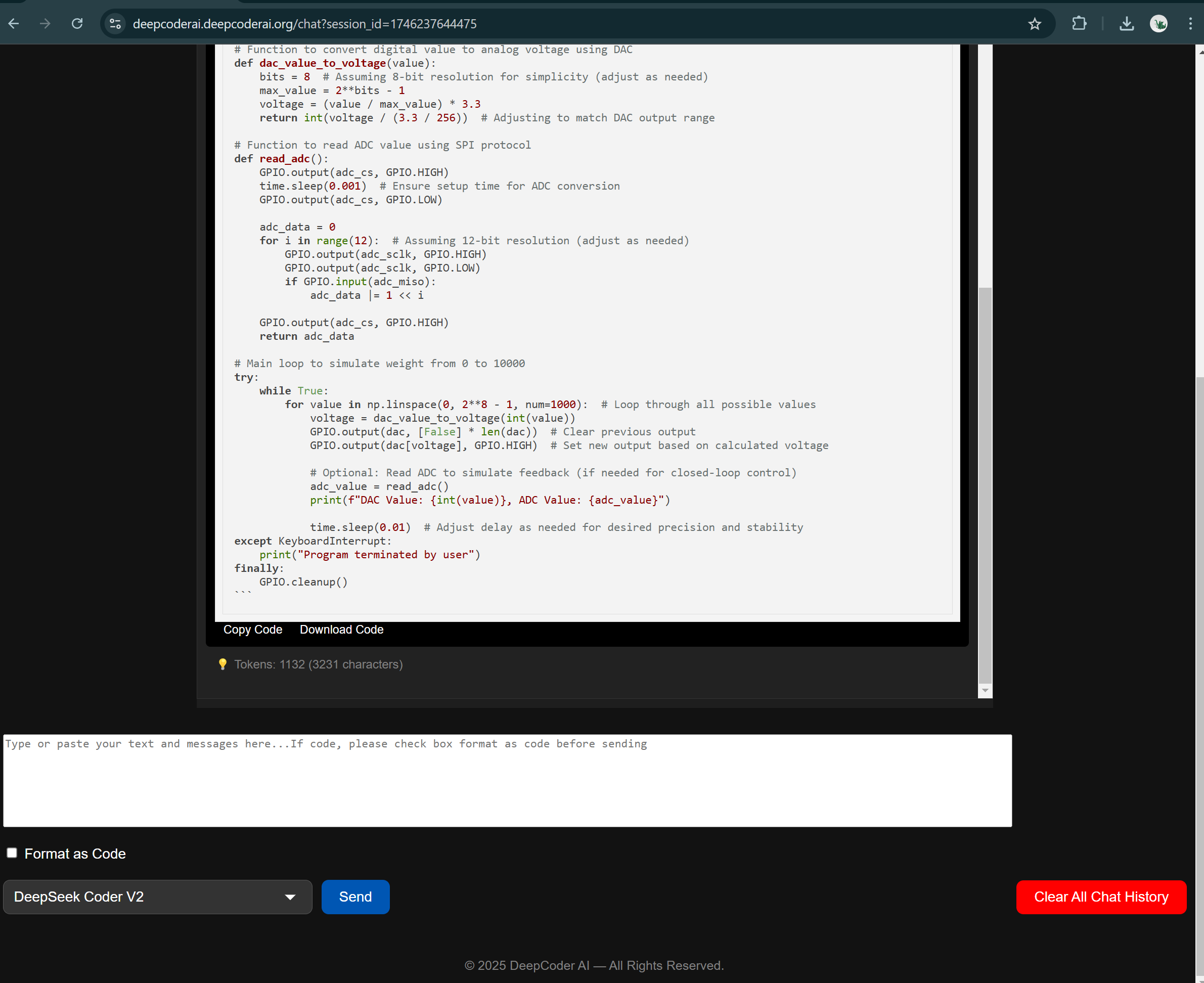 DeepCoder ai Chat UI - Selbst gehostete oder öffentliche LLM -benutzerdefinierte AI -Chat -Benutzeroberfläche Medien 4