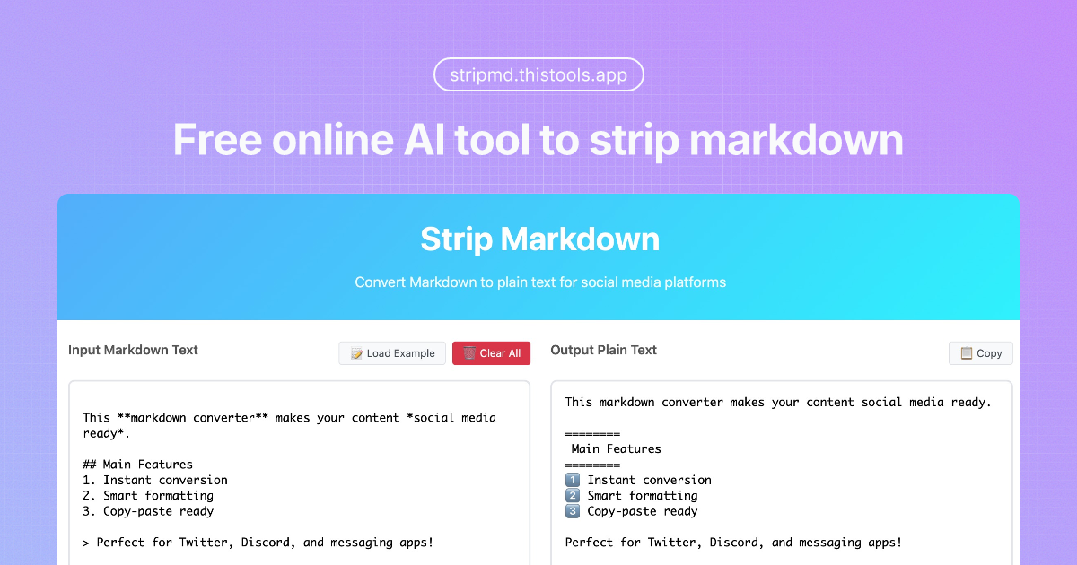 Strip Markdown gallery image