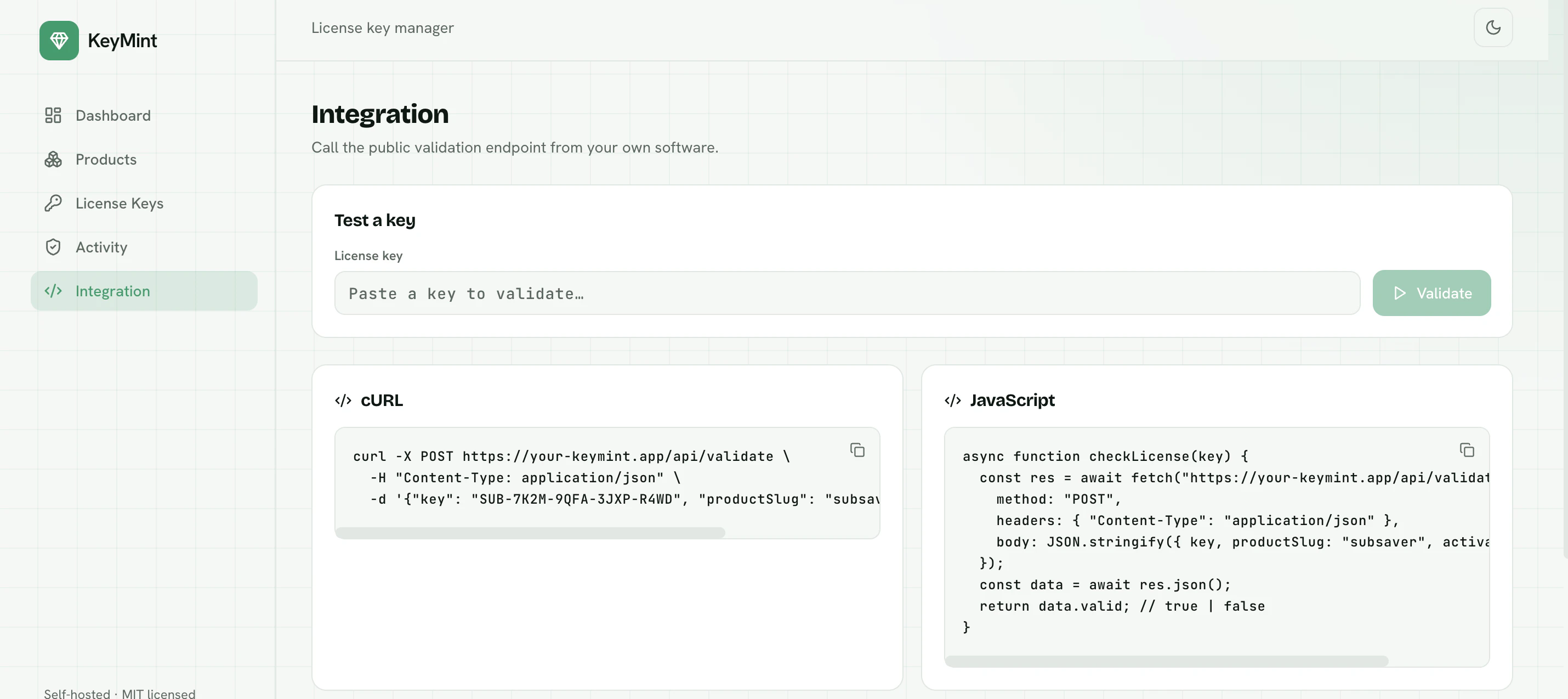 KeyMint — License Key Manager screenshot 3