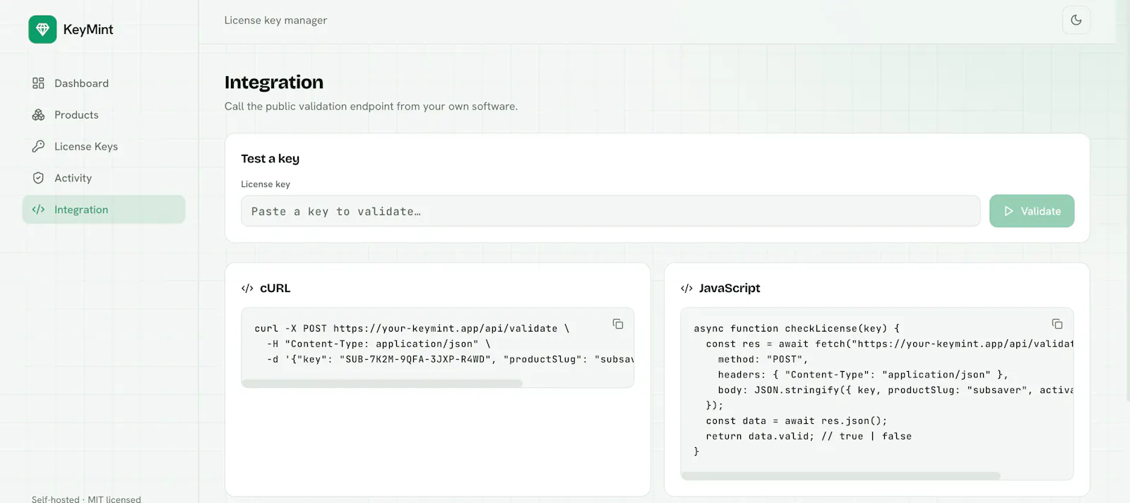 KeyMint — License Key Manager screenshot 4