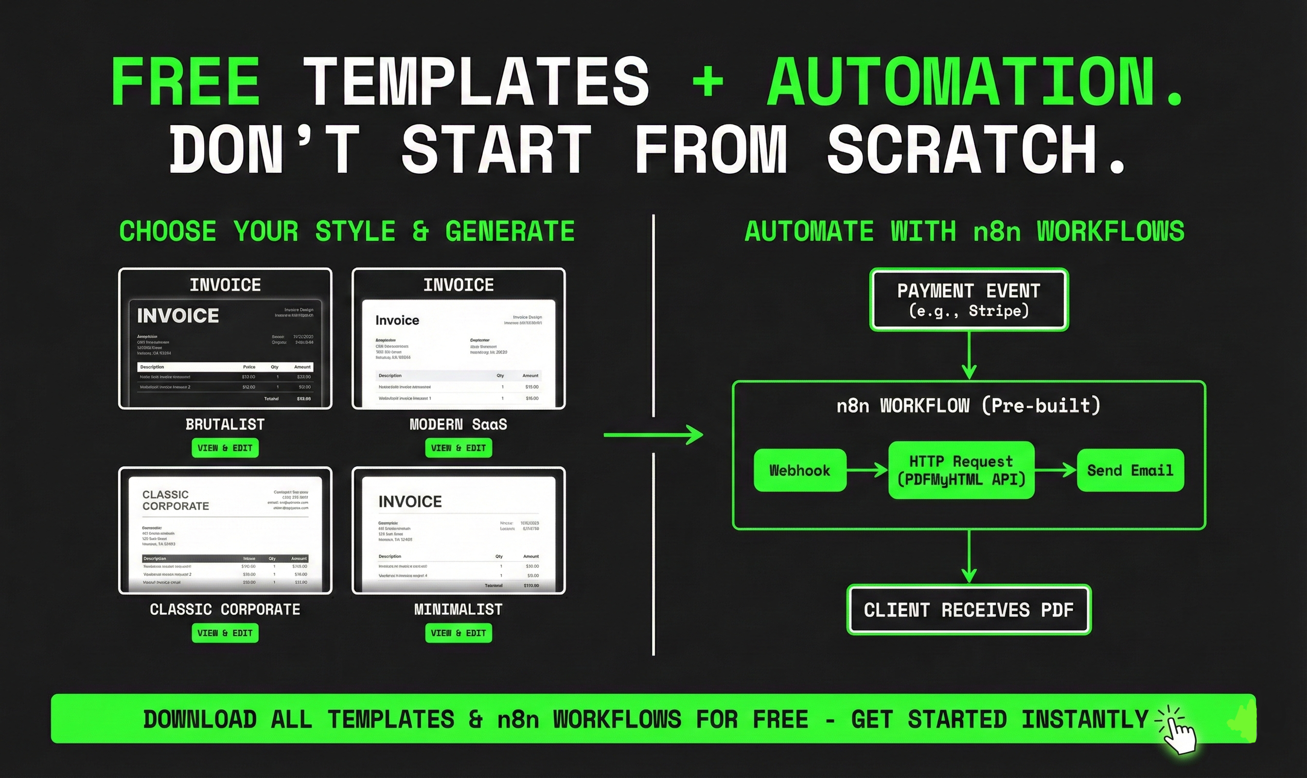 PDFMyHTML - Screenshot 2 showing product features and functionality