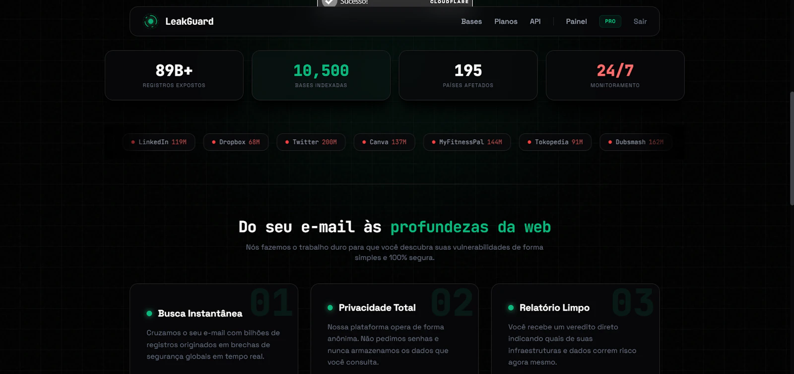 LeakGuard - Dark Web & Data Monitoring screenshot 4