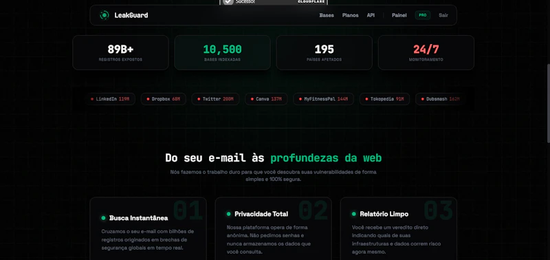 LeakGuard - Dark Web & Data Monitoring screenshot 4