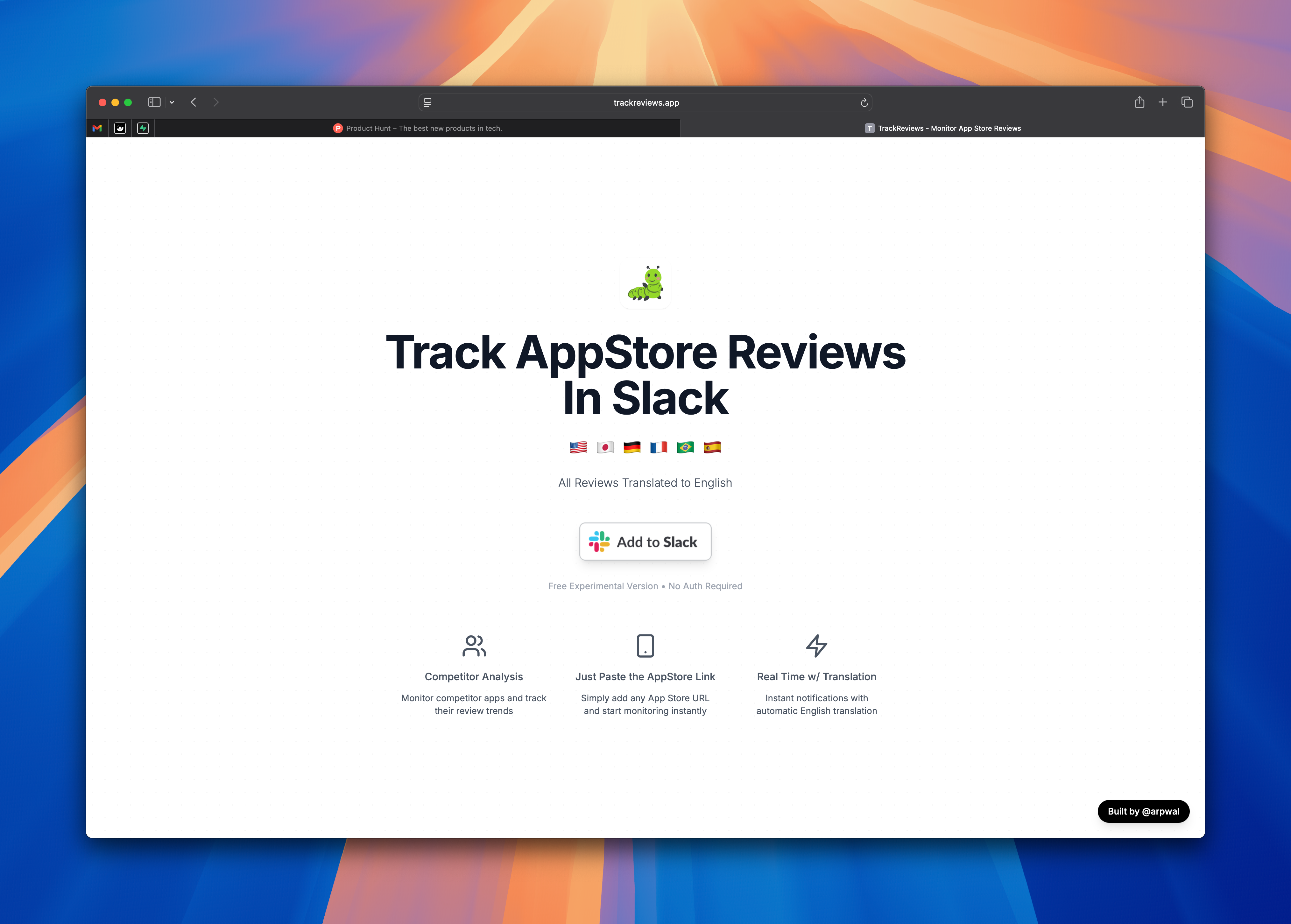 وسائط TrackReviews - تتبع الوقت الحقيقي لمراجعات متجر التطبيقات عبر 7 دول 1