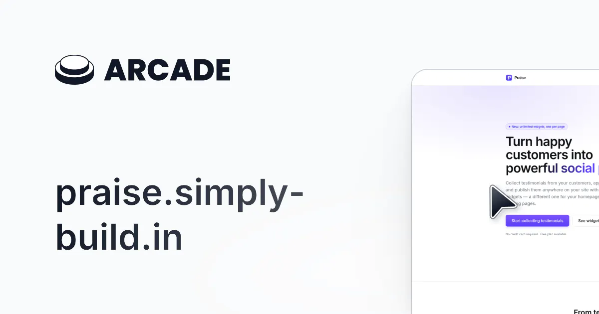 Praise — Collect customer testimonials gallery image