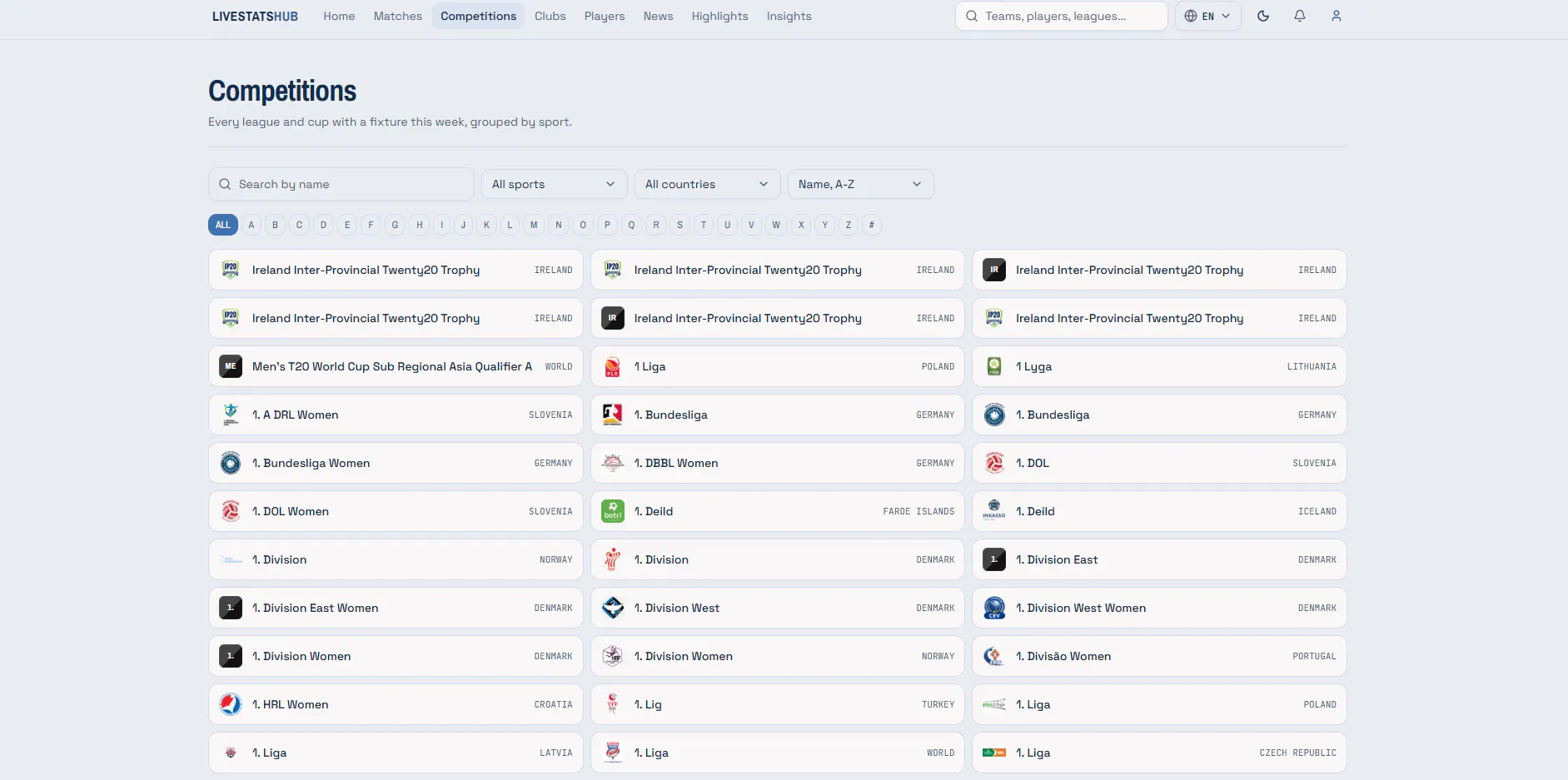 LiveStatsHub gallery image