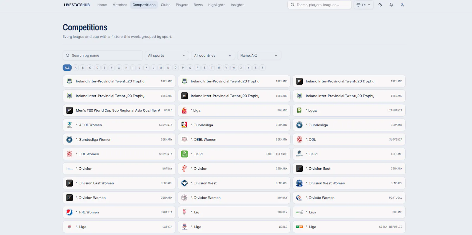 LiveStatsHub screenshot 3