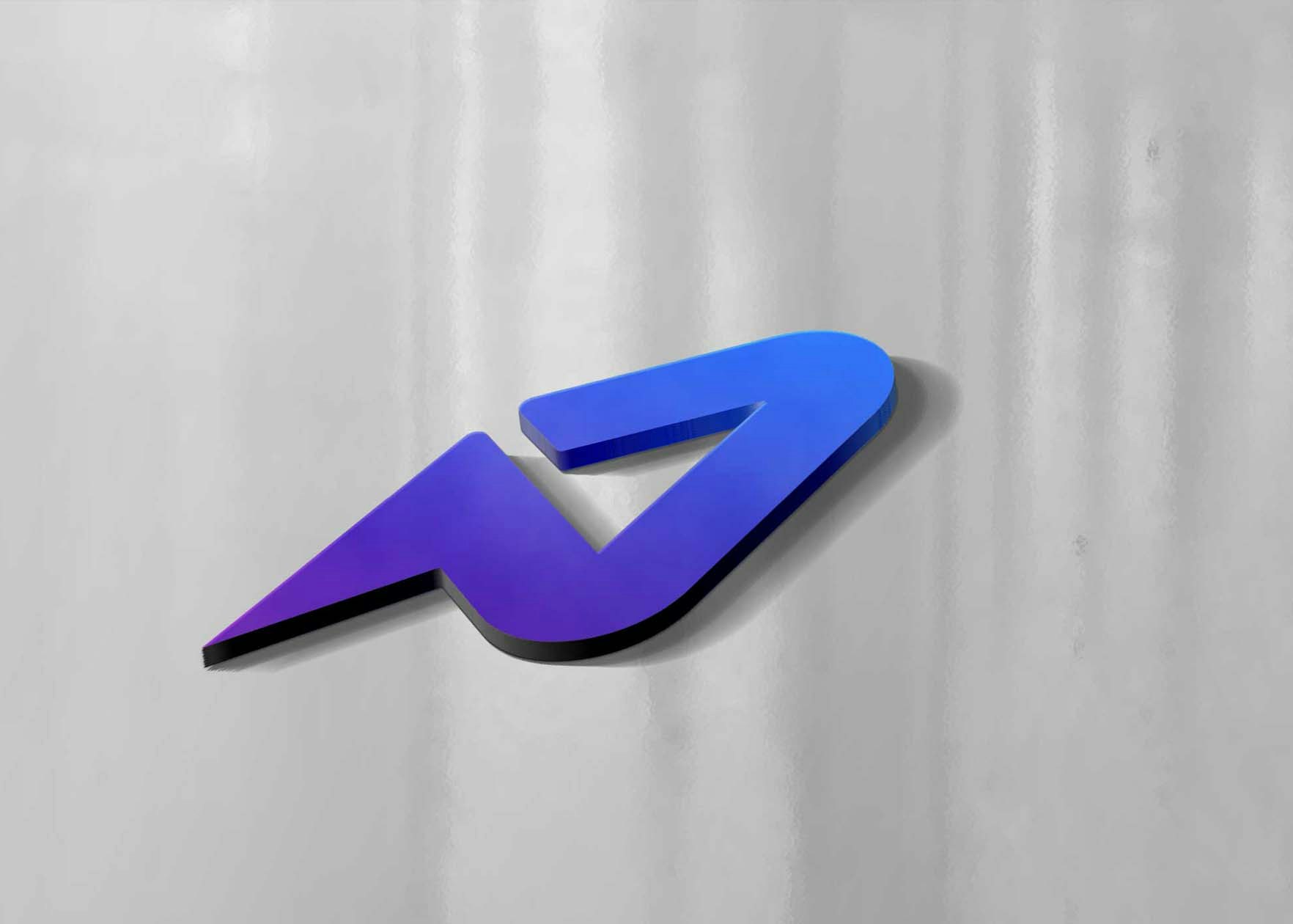 Free 3D Logo Mockup Collection gallery image