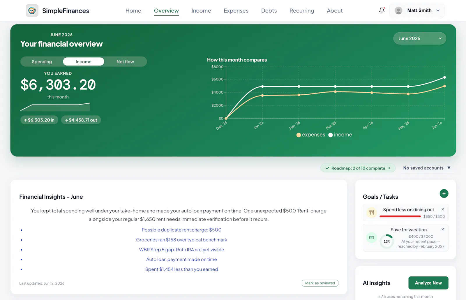 SimpleFinances screenshot 4