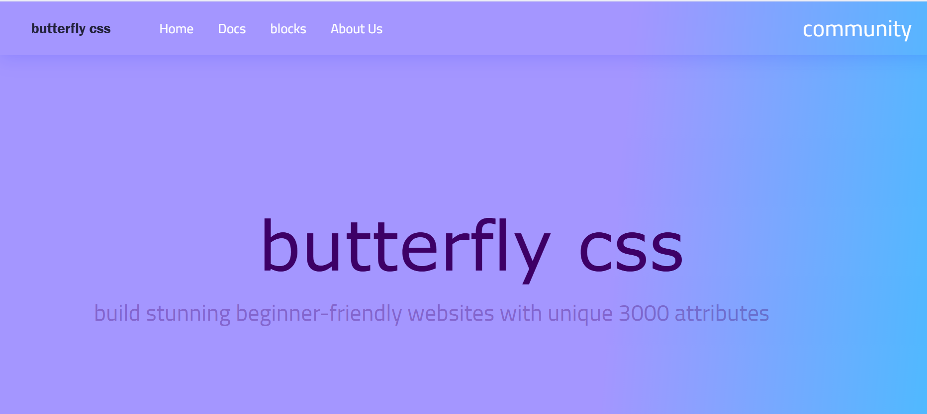 butterfly css framew... logo