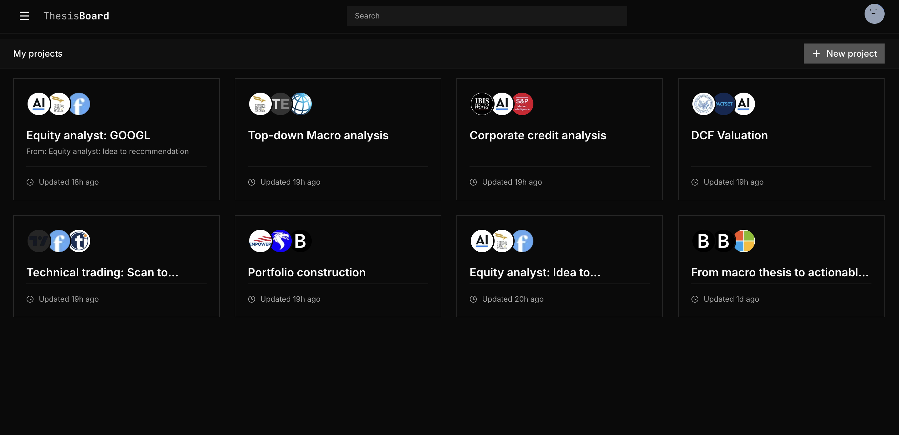 ThesisBoard - Screenshot 3 showing product features and functionality
