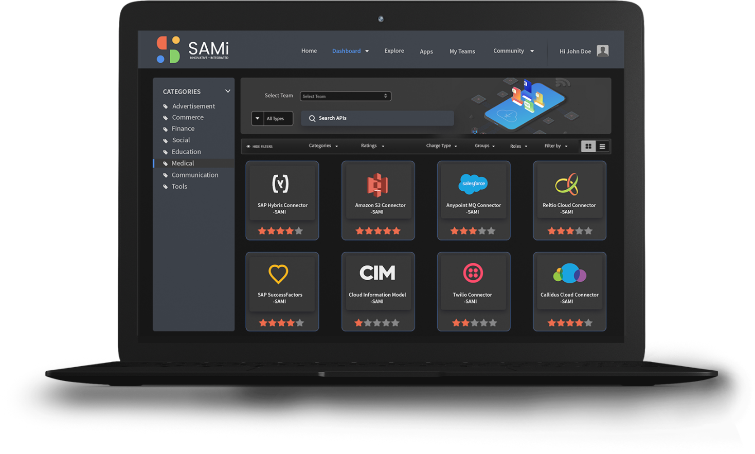Sami - mercado de API inteligente media 2