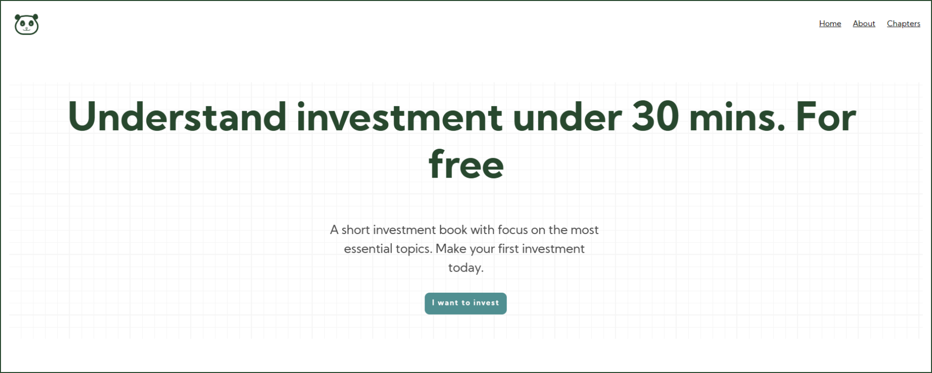 Investment handbook by Stillpanda media 1